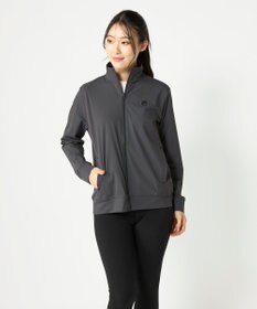 FILA GOLF／marie claire 【FILA GOLF】スタンドカラーフルジップブルゾン