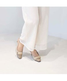 Riz raffinee <Riz raffinee>バックルモチーフバックベルトパンプス