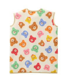 MIKI HOUSE HOT BISCUITS カラフルビーンズ フリース素材 スリーパー