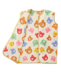 MIKI HOUSE HOT BISCUITS カラフルビーンズ フリース素材 スリーパー