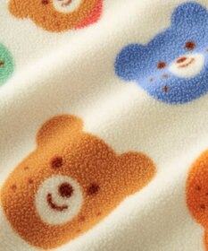 MIKI HOUSE HOT BISCUITS カラフルビーンズ フリース素材 スリーパー