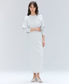 BEIGE， 【洗える】LAURA / ドライタッチバックジップニット