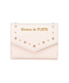 Maison de FLEUR ビジュースタッズプチウォレット