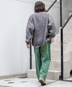 WEGO スケーターズ　タックワイドデニムパンツ