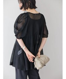 AMERICAN HOLIC ボリュームスリーブティアードニットチュニック