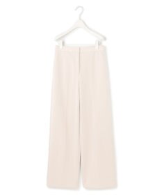 ICB L 【洗える】ミリオーネダンボールニット ワイドストレートパンツ