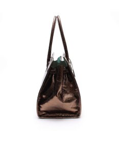 A.D.M.J. 【牛革】クラックメタル/イタリアンレザー前金具付トートL