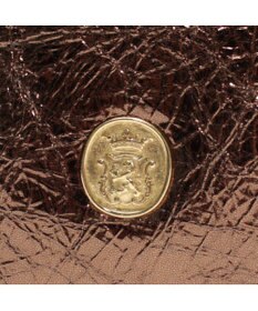 A.D.M.J. 【牛革】クラックメタル/イタリアンレザー前金具付トートL