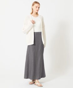 BEIGE， BURDOCK / Iラインスカート