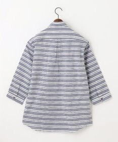 JOSEPH ABBOUD 【清涼感】エアリノマリンボーダーシャツ