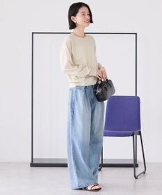 AMERICAN HOLIC タックワイドデニム