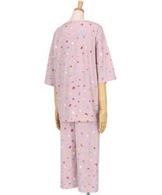 tsumori chisato SLEEP ツモリチサト パジャマ 7分袖 長袖 8分丈 綿100%(本体) 天竺素材 レディース UDT259 /ワコール