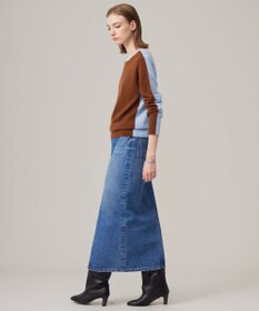 ICB 【洗える】ウォーターリサイクルデニム スカート