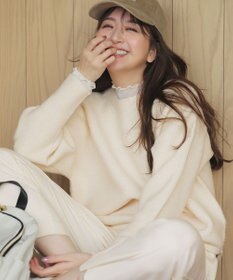 ANY ウィンターニット エクリュ