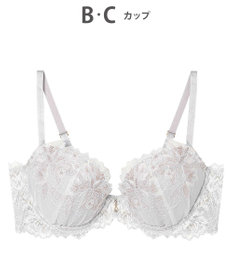 AMPHI ブラジャー ふっくらまる胸キープ 脇高設計 脇・背中スッキリ Gカップまで対応 大きいサイズ 【Hold Day Bra ホールドデイブラ】 BYJ305 アンフィ／ワコール