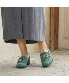 MODE ET JACOMO <carino>ゴールドチェーンローファー
