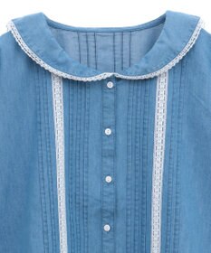 earth music&ecology セーラーカラーブラウス