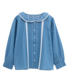 earth music&ecology セーラーカラーブラウス