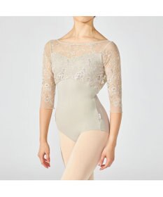 Chacott 【Nela ライン】6分袖レオタード