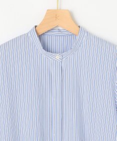 組曲 L 【WEB限定】コンパクトシャーティング ペプラムブラウス