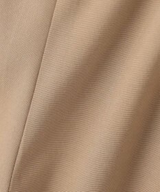 組曲 【ベルト付】リネン混オックスストレッチ キュロットパンツ