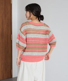 CRAFT STANDARD BOUTIQUE マルチカラーファンシーニットプルオーバー