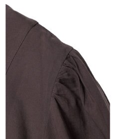 CRAFT STANDARD BOUTIQUE インド綿パフスリーブギャザーワンピース