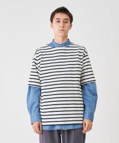 J.PRESS YORK STREET 【UNISEX】天竺ボーダーTシャツ