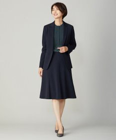 J.PRESS LADIES L 【洗える】アルガンシルク テーラード ジャケット