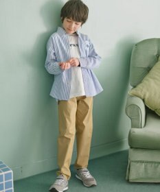 J.PRESS KIDS 【100-130cm】リブライン ロゴカットソー
