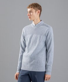 JOSEPH HOMME 【LEON 掲載】シルクバルキーハニカム　クルーネックニット