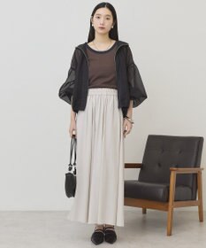 AMERICAN HOLIC 【選べる丈】ギャザースカーチョ【WEB限定カラー有り】