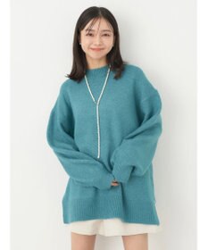 earth music&ecology ＦＬＵＦＦＹハイネックチュニック