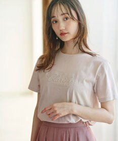 ANY SIS エンボスロゴ Tシャツ
