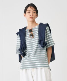 J.PRESS YORK STREET 【UNISEX】天竺ボーダーTシャツ