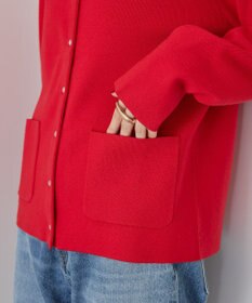 AMERICAN HOLIC バイパチクルーネックニットカーディガン