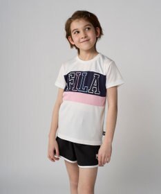 OP／FILA 【FILA】ドライピケ半袖Tシャツ
