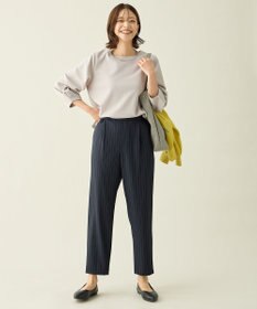 ANY 【6サイズ展開/ウエストゴム】イージーテーパードパンツ