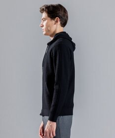 JOSEPH HOMME 【イージーケア】 ヴィスコースリンクス　ジップアップニットパーカー