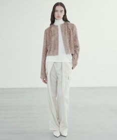 BEIGE， SORE / コットンシアーハイネックカットソー