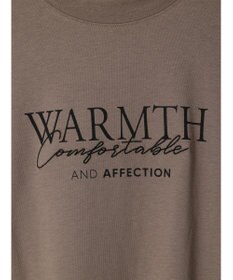 Green Parks フレンチスリーブ筆記体刺繍ロゴプルオーバー