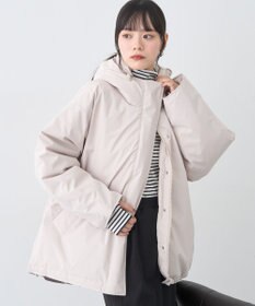 earth music&ecology フーデットパファーコート