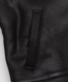 WEGO 【25年秋冬新作】フェイクムートンボアジャケット