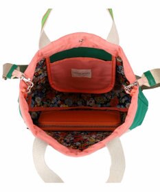 tsumori chisato CARRY キラミックスコンビ トートバッグ 2wayショルダー A4収納 ネコ
