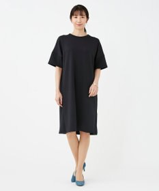 KASHIYAMA 【抗菌繊維】スタイリッシュジャージー オーバーサイズドレス
