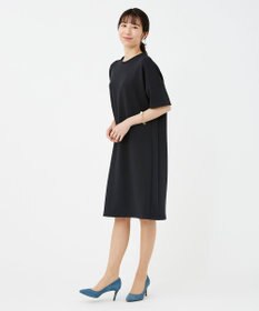 KASHIYAMA 【抗菌繊維】スタイリッシュジャージー オーバーサイズドレス