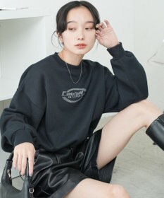 WEGO 裏起毛ドロストショートスウェット