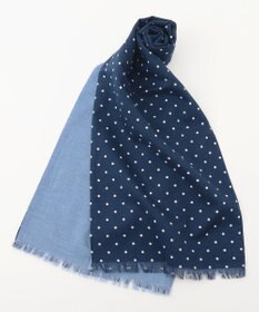 J.PRESS MEN 【J.PRESS ORIGINALS】Cotton Wool W-Face Dot Stall