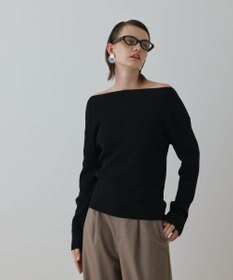 GRACE CONTINENTAL ハイゲージウールニットトップ