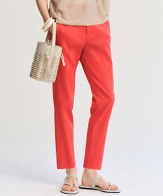 23区 【先行予約/CanCam掲載】リネンレーヨンストレッチ テーパード パンツ